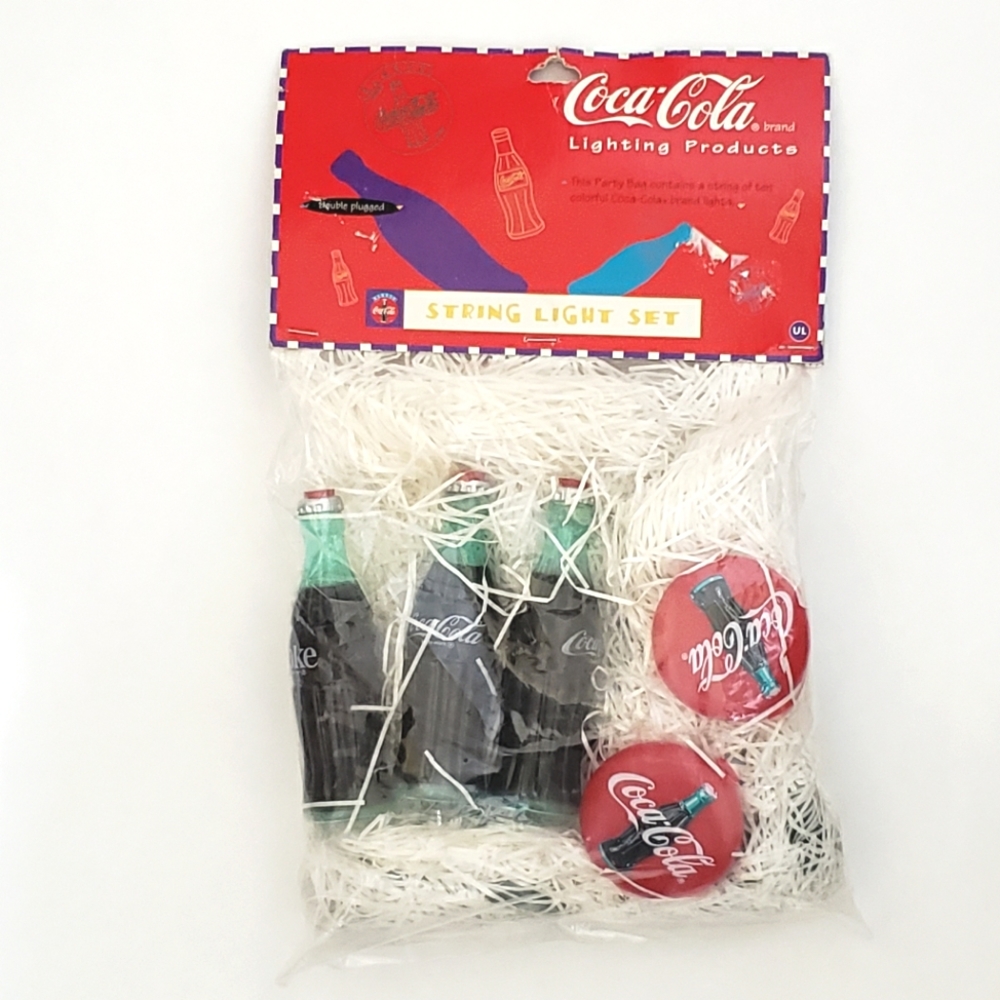 Vintage Coca Cola 14ft Light Set NEW